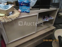 2 houten tv-standaards 120cm x 50x 50cm - afbeelding 4 van  4