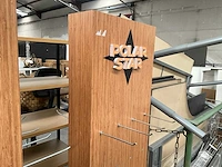 2 houten winkelzuilen polar star met haken - afbeelding 8 van  10