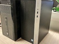 2 hp desktop, 2 schermen - afbeelding 3 van  13