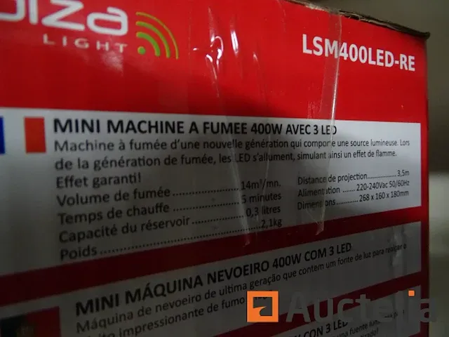 2 ibiza lsm400led-re rookmachine - afbeelding 3 van  5