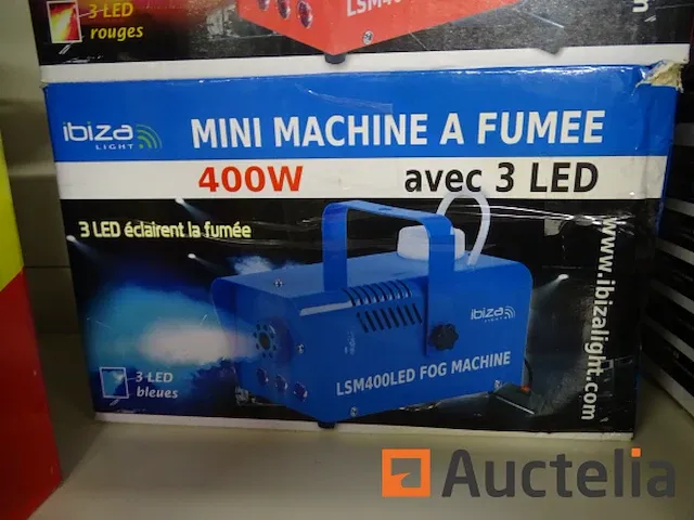 2 ibiza lsm400led-re rookmachine - afbeelding 4 van  5