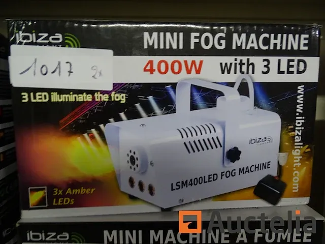 2 ibiza lsm400led-wh rookmachines - afbeelding 1 van  2