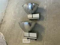 2 identieke fabriekslampen - afbeelding 2 van  6