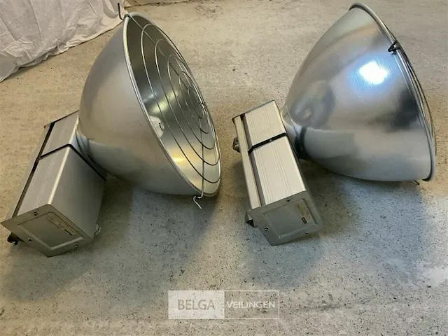 2 identieke fabriekslampen - afbeelding 5 van  6