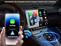 2-in-1 carplay android auto draadloze adapter - afbeelding 3 van  5