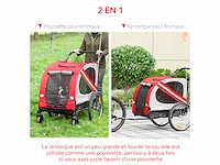 2-in-1 converteerbare jogger hondenfietskar - afbeelding 5 van  12