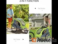 2-in-1 kinderwagen voor huisdieren - afbeelding 6 van  9