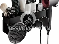 2-in-1 wandhouder voor dyson airwrap styler en supersonic haardroger - afbeelding 1 van  6