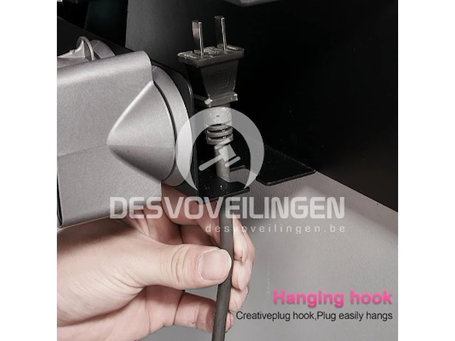 2-in-1 wandhouder voor dyson airwrap styler en supersonic haardroger - afbeelding 6 van  6