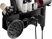 2-in-1 wandhouder voor dyson airwrap styler en supersonic haardroger - afbeelding 1 van  3
