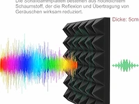 2 inch akoestisch schuim geluidsisolatie - afbeelding 2 van  4