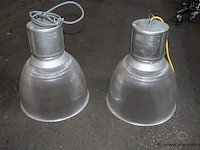 2 industriele hanglampen - afbeelding 1 van  1