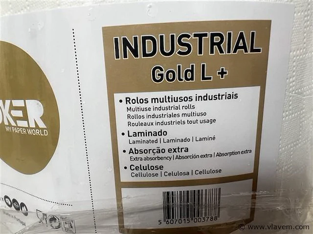 2 industriële rollen, get. joker - afbeelding 2 van  2