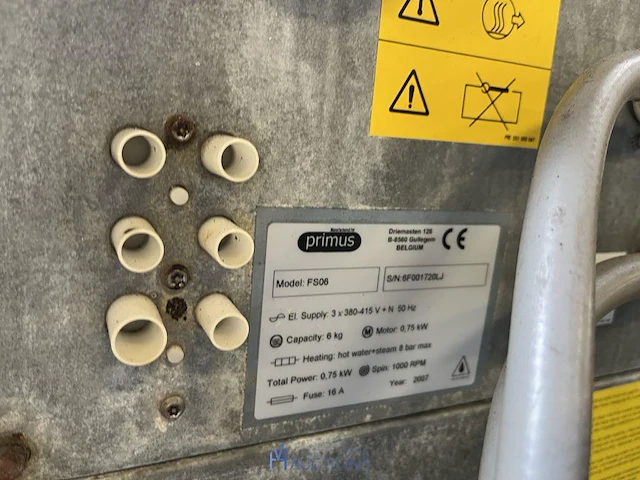 2 industriële wasmachines primus - afbeelding 10 van  10