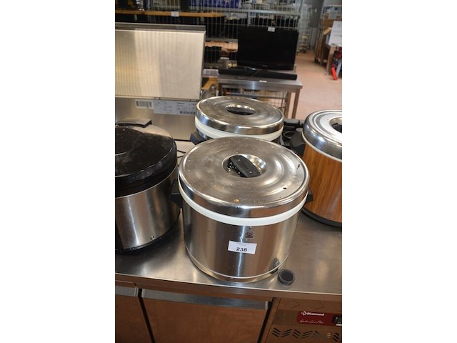 2 inox sushipotten tiger - afbeelding 2 van  3