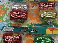 2 kartons inpaklinten diverse kleuren - afbeelding 1 van  2