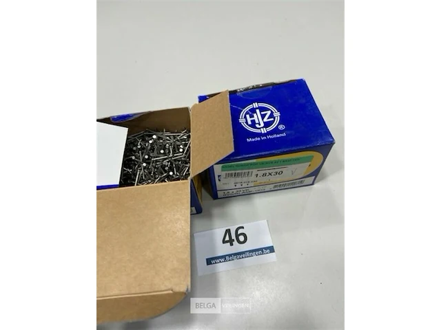 2 kg rvs nagels met ronde kop 1,8 x 30 mm - afbeelding 3 van  3