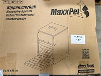 2 kippenvoerbakken - afbeelding 1 van  2