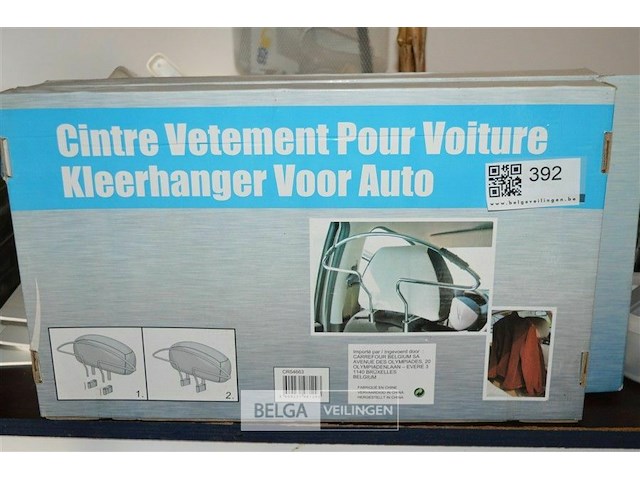 2 kleerhangers voor in de auto - afbeelding 1 van  4