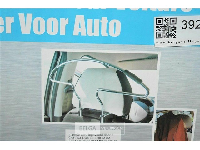 2 kleerhangers voor in de auto - afbeelding 2 van  4