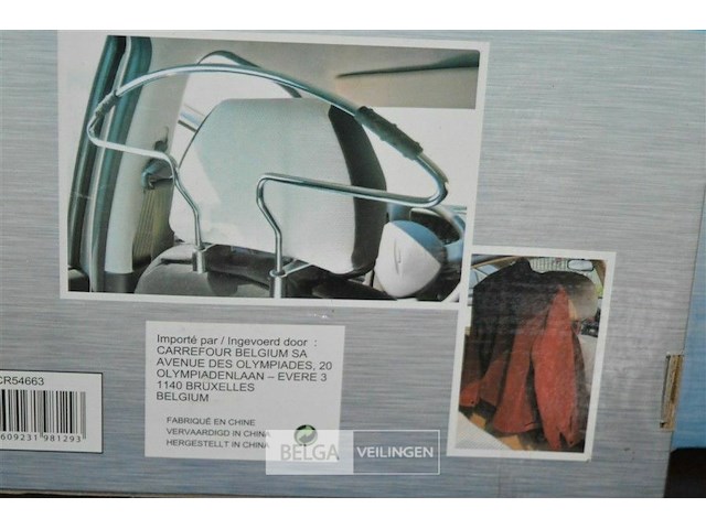 2 kleerhangers voor in de auto - afbeelding 3 van  4