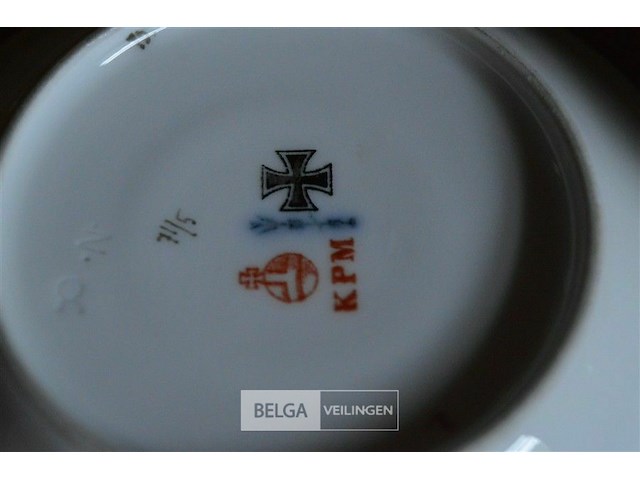 2 kleine tasjes kpm koninklijke porselijnfabriek van berlijn - afbeelding 4 van  4