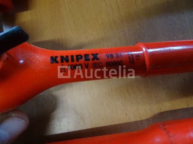 2 knitex racagnacs met 2 verlengstukken en 6 doppen - afbeelding 4 van  8