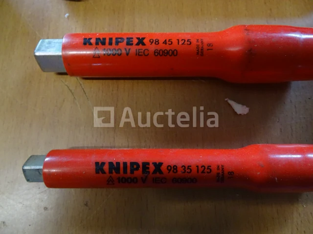 2 knitex racagnacs met 2 verlengstukken en 6 doppen - afbeelding 5 van  8