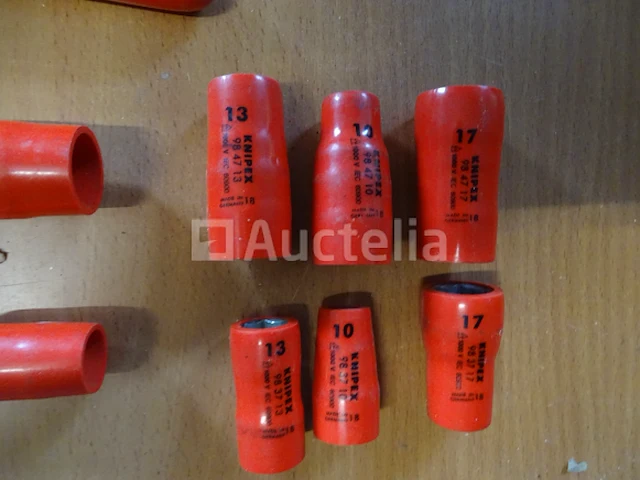 2 knitex racagnacs met 2 verlengstukken en 6 doppen - afbeelding 6 van  8