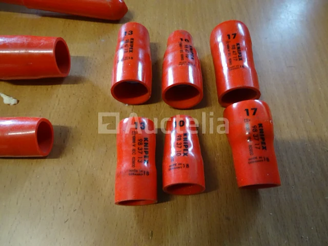 2 knitex racagnacs met 2 verlengstukken en 6 doppen - afbeelding 7 van  8
