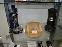 2 koffieapparaten senseo philips, 3 houten snijplanken