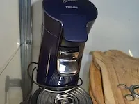 2 koffieapparaten senseo philips, 3 houten snijplanken - afbeelding 3 van  8