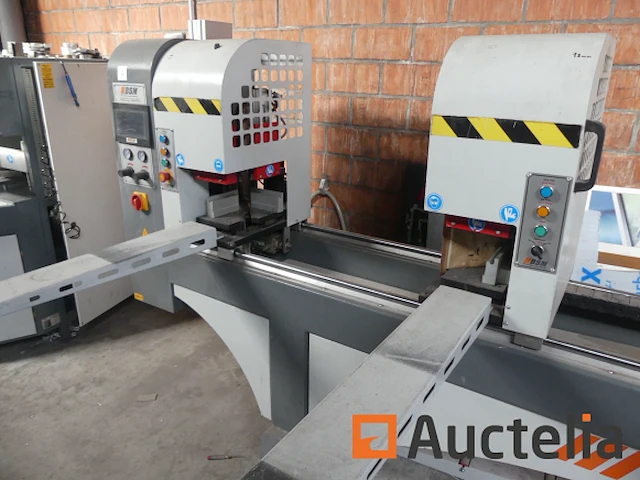 2-kops pvc frame lasser bsm dubbele hoek lasmachine - afbeelding 7 van  9
