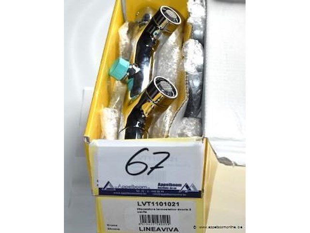 2 kranen cisal lineaviva - afbeelding 1 van  2