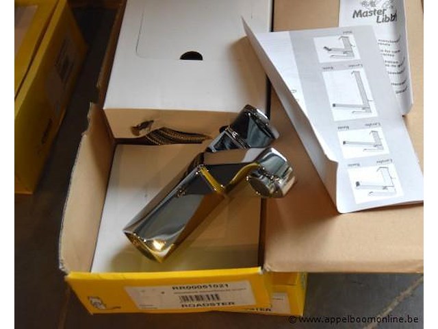 2 kranen cisal roadster chrome - afbeelding 1 van  3