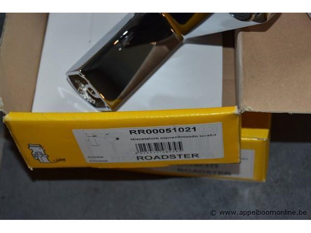 2 kranen cisal roadster chrome - afbeelding 3 van  3
