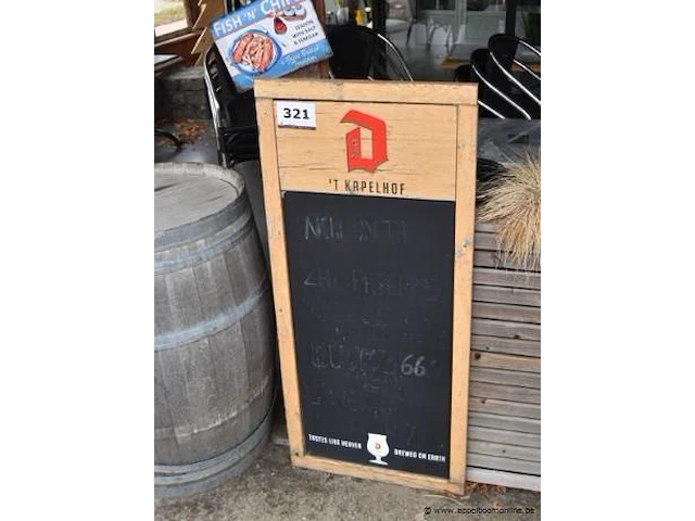 2 krijtborden - afbeelding 1 van  2