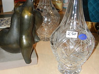2 kristallen karaffen - afbeelding 2 van  3