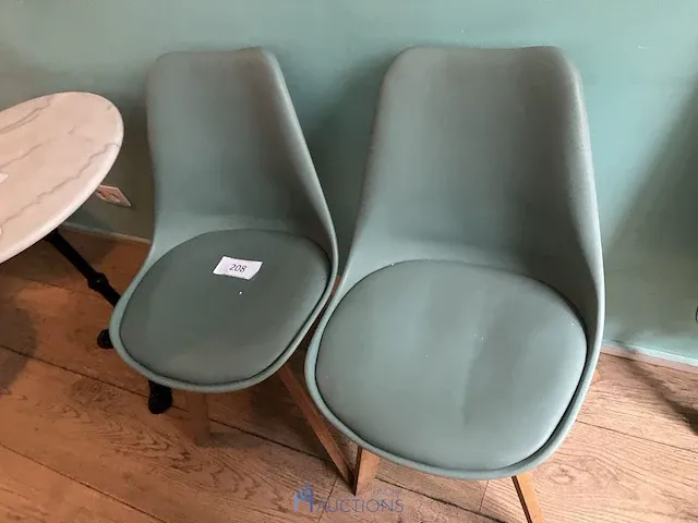 2 kuipstoelen - afbeelding 2 van  4