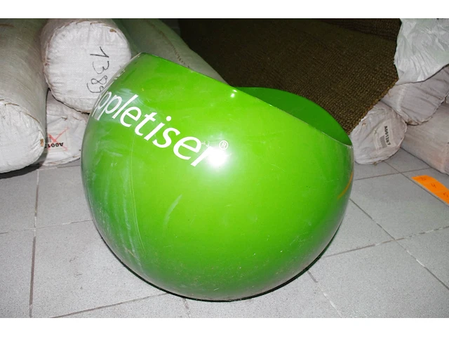 2 kuipstoeltjes pvc appletiser - afbeelding 2 van  2