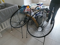 2 kuipzetels - afbeelding 1 van  4