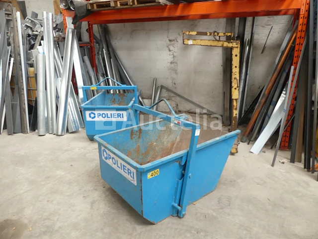 2 laadbakken en palletheffers - afbeelding 5 van  9