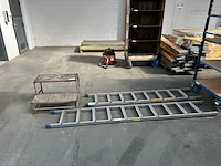 2 ladders, 1 opstap - afbeelding 1 van  3