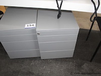 2 ladenblokken vv 4 laden - afbeelding 1 van  1