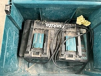 2 laders makita dc18 rd - afbeelding 4 van  5