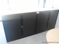 2 lage dossierkasten vv jaloeziedeuren afm 120x42x105cm - afbeelding 1 van  1