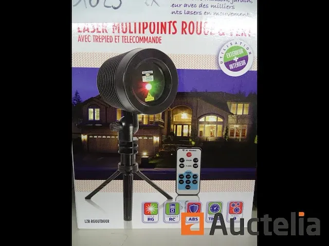 2 lamp shows ibiza lzr-rgoutdoor - afbeelding 1 van  3