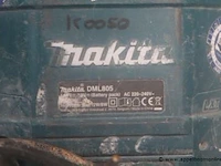 2 lampen makita wo dml805, werking niet gekend - afbeelding 2 van  3