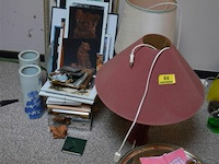 2 lampjes, fotokaders en div - afbeelding 1 van  3