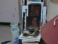 2 lampjes, fotokaders en div - afbeelding 2 van  3